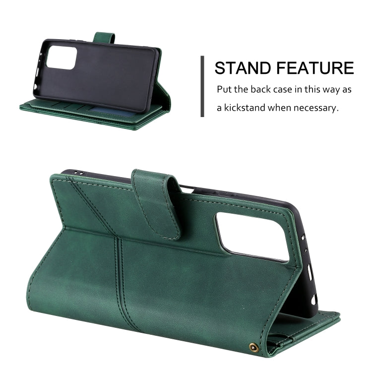 For Xiaomi Redmi Note 10 Pro Skin Feel Business Horizontal Flip PU Leather Case with Holder & Multi-Card Slots & Wallet & Lanyard & Photo Frame