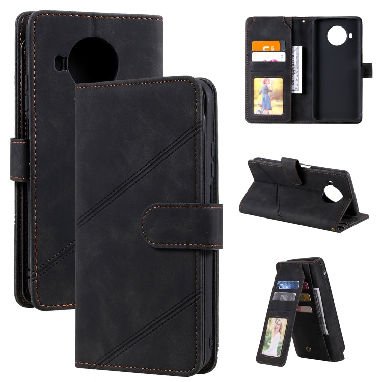 For Xiaomi Mi 10T Lite 5G Skin Feel Business Horizontal Flip PU Leather Case with Holder & Multi-Card Slots & Wallet & Lanyard & Photo Frame