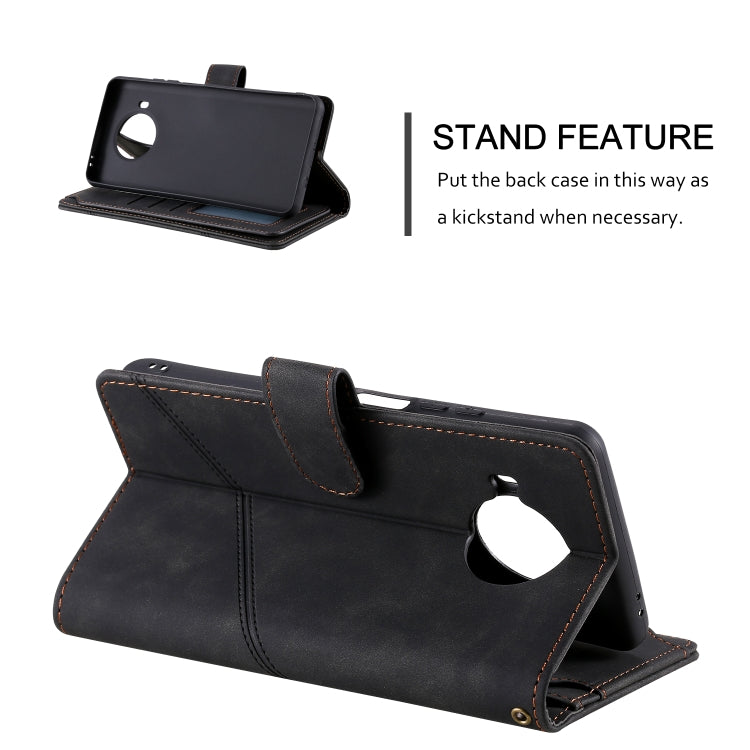 For Xiaomi Mi 10T Lite 5G Skin Feel Business Horizontal Flip PU Leather Case with Holder & Multi-Card Slots & Wallet & Lanyard & Photo Frame
