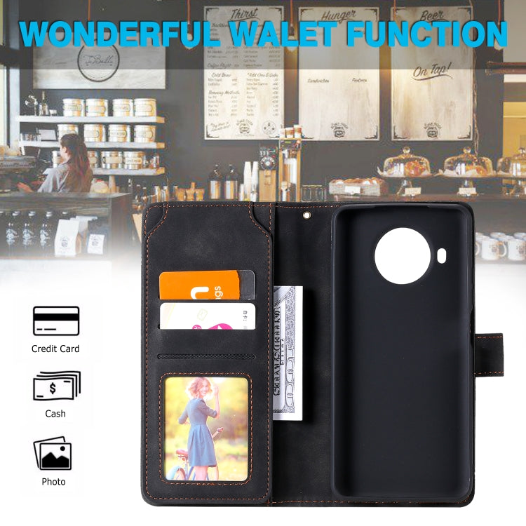 For Xiaomi Mi 10T Lite 5G Skin Feel Business Horizontal Flip PU Leather Case with Holder & Multi-Card Slots & Wallet & Lanyard & Photo Frame