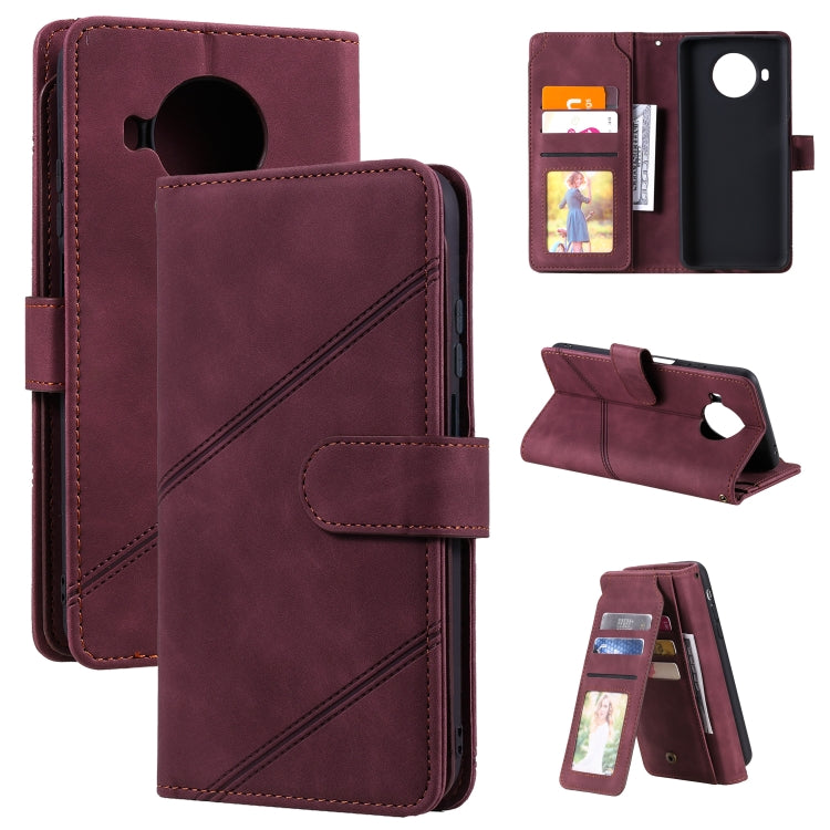 For Xiaomi Mi 10T Lite 5G Skin Feel Business Horizontal Flip PU Leather Case with Holder & Multi-Card Slots & Wallet & Lanyard & Photo Frame