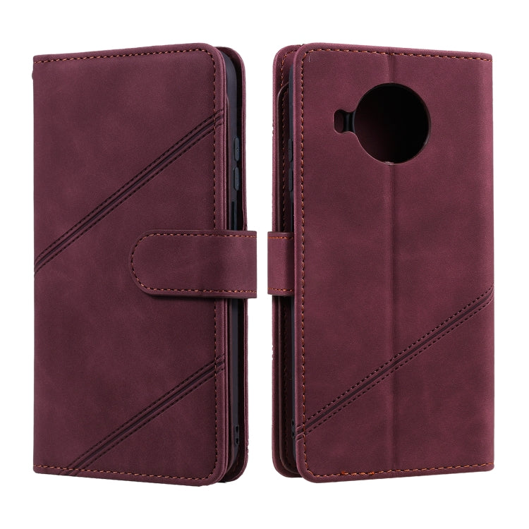 For Xiaomi Mi 10T Lite 5G Skin Feel Business Horizontal Flip PU Leather Case with Holder & Multi-Card Slots & Wallet & Lanyard & Photo Frame