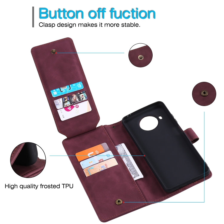 For Xiaomi Mi 10T Lite 5G Skin Feel Business Horizontal Flip PU Leather Case with Holder & Multi-Card Slots & Wallet & Lanyard & Photo Frame