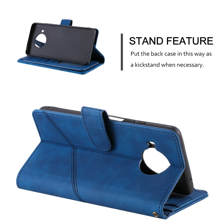 For Xiaomi Mi 10T Lite 5G Skin Feel Business Horizontal Flip PU Leather Case with Holder & Multi-Card Slots & Wallet & Lanyard & Photo Frame