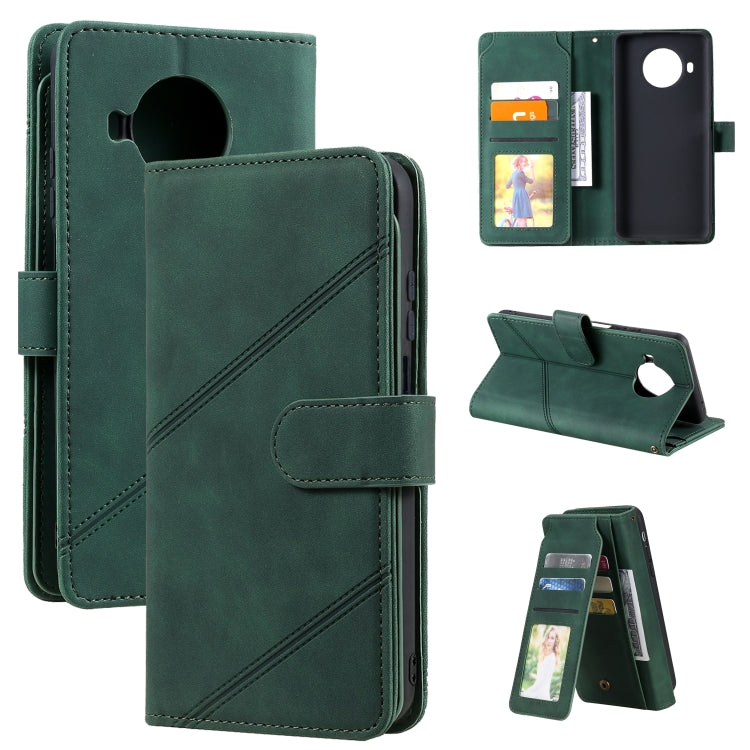 For Xiaomi Mi 10T Lite 5G Skin Feel Business Horizontal Flip PU Leather Case with Holder & Multi-Card Slots & Wallet & Lanyard & Photo Frame