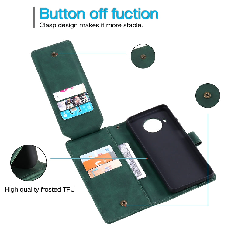 For Xiaomi Mi 10T Lite 5G Skin Feel Business Horizontal Flip PU Leather Case with Holder & Multi-Card Slots & Wallet & Lanyard & Photo Frame