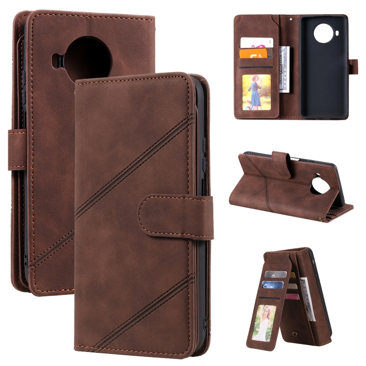 For Xiaomi Mi 10T Lite 5G Skin Feel Business Horizontal Flip PU Leather Case with Holder & Multi-Card Slots & Wallet & Lanyard & Photo Frame