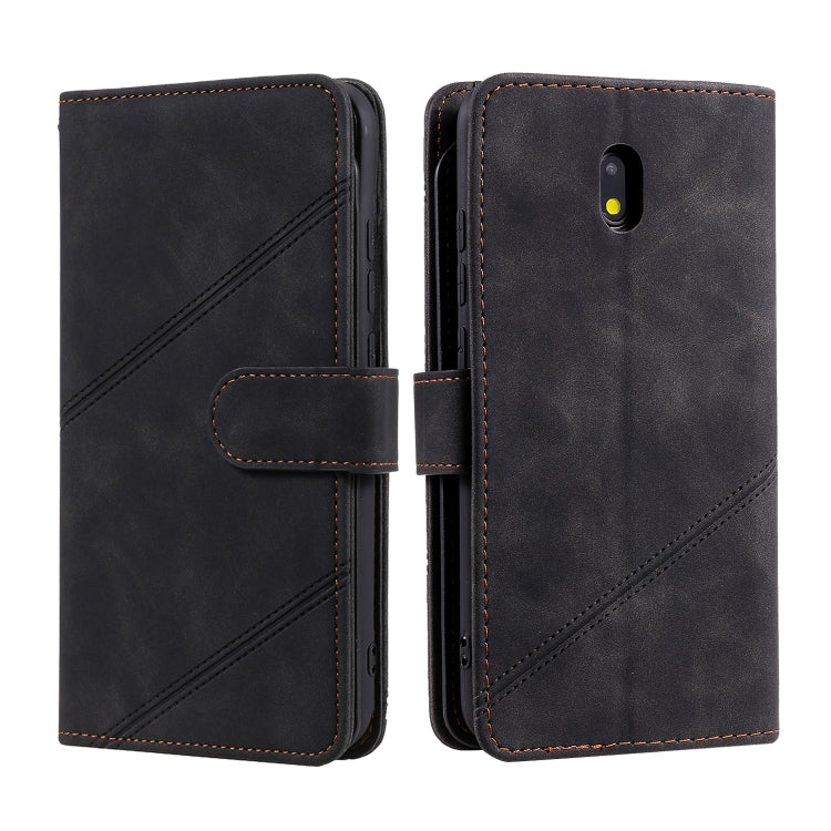 For Xiaomi Redmi 8A Skin Feel Business Horizontal Flip PU Leather Case with Holder & Multi-Card Slots & Wallet & Lanyard & Photo Frame