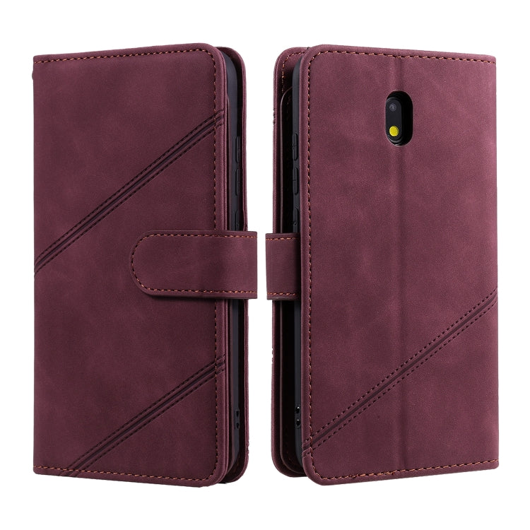 For Xiaomi Redmi 8A Skin Feel Business Horizontal Flip PU Leather Case with Holder & Multi-Card Slots & Wallet & Lanyard & Photo Frame