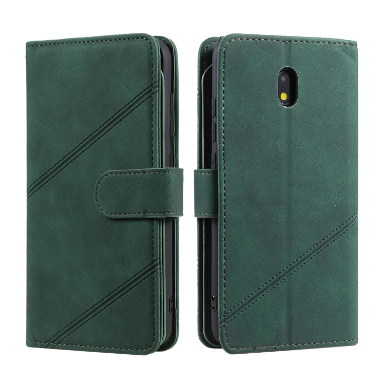 For Xiaomi Redmi 8A Skin Feel Business Horizontal Flip PU Leather Case with Holder & Multi-Card Slots & Wallet & Lanyard & Photo Frame