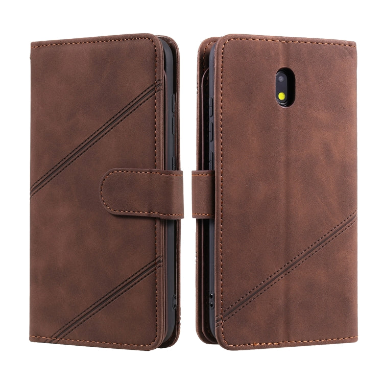 For Xiaomi Redmi 8A Skin Feel Business Horizontal Flip PU Leather Case with Holder & Multi-Card Slots & Wallet & Lanyard & Photo Frame
