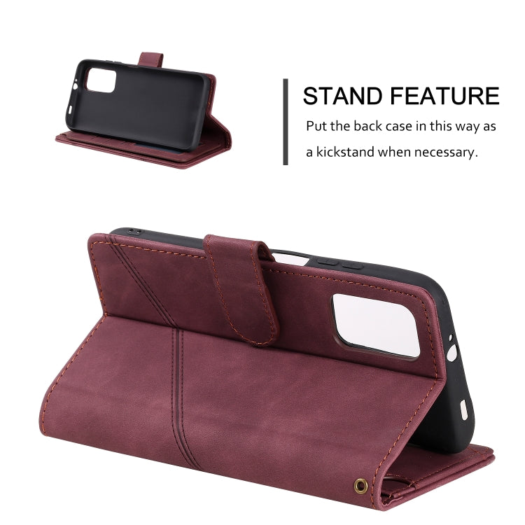 For Xiaomi Redmi Note 9 4G / Poco M3 Skin Feel Business Horizontal Flip PU Leather Case with Holder & Multi-Card Slots & Wallet & Lanyard & Photo Frame