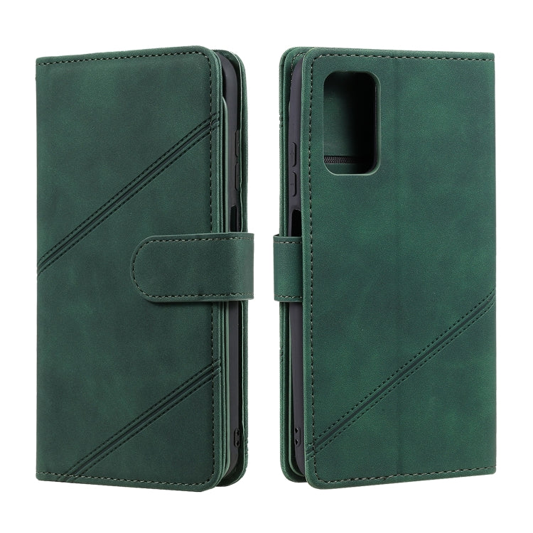 For Xiaomi Redmi Note 9 4G / Poco M3 Skin Feel Business Horizontal Flip PU Leather Case with Holder & Multi-Card Slots & Wallet & Lanyard & Photo Frame