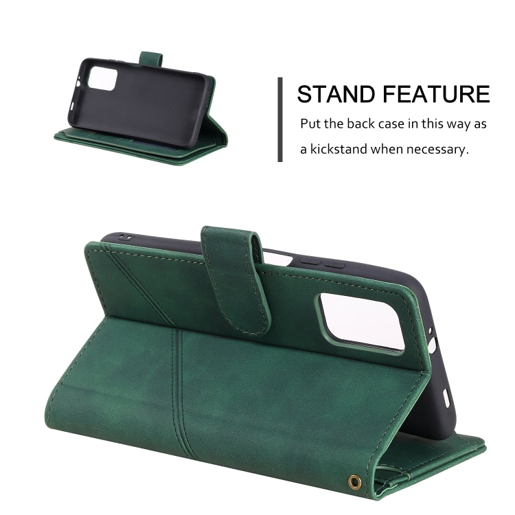 For Xiaomi Redmi Note 9 4G / Poco M3 Skin Feel Business Horizontal Flip PU Leather Case with Holder & Multi-Card Slots & Wallet & Lanyard & Photo Frame