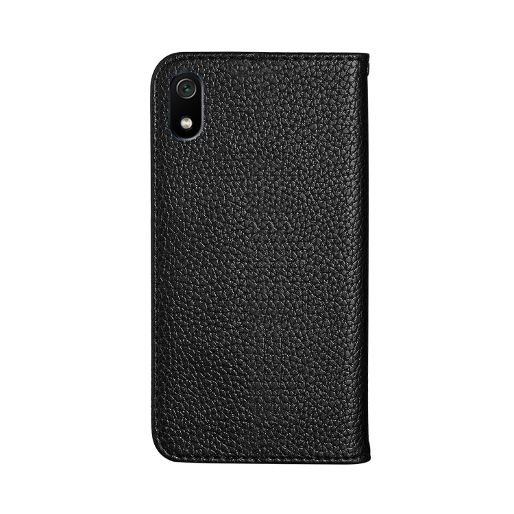 For Xiaomi Redmi 7A Litchi Texture Horizontal Flip Leather Case with Holder & Card Slots