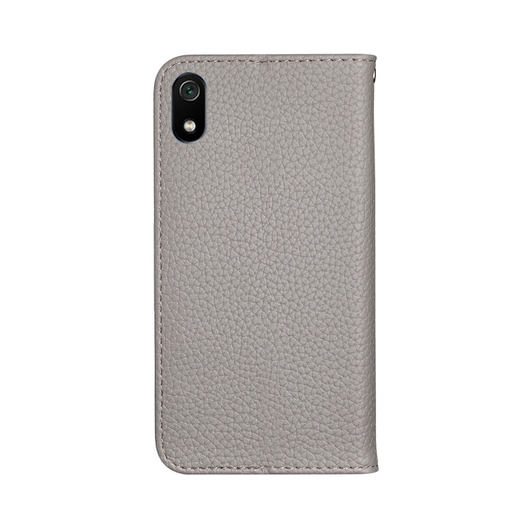For Xiaomi Redmi 7A Litchi Texture Horizontal Flip Leather Case with Holder & Card Slots