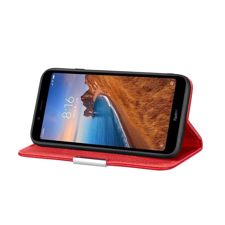 For Xiaomi Redmi 7A Litchi Texture Horizontal Flip Leather Case with Holder & Card Slots