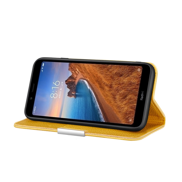 For Xiaomi Redmi 7A Litchi Texture Horizontal Flip Leather Case with Holder & Card Slots