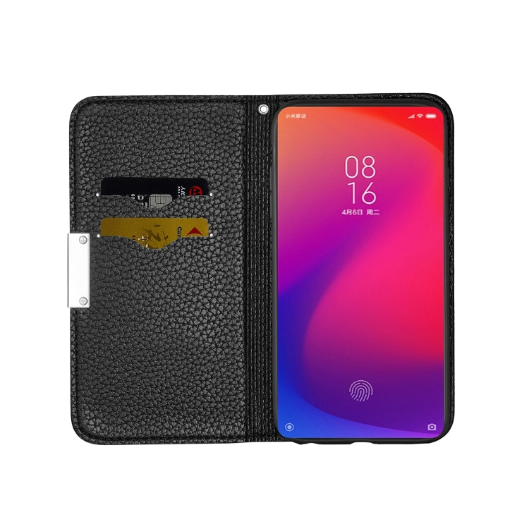 For Xiaomi Redmi K20 / K20 Pro Litchi Texture Horizontal Flip Leather Case with Holder & Card Slots
