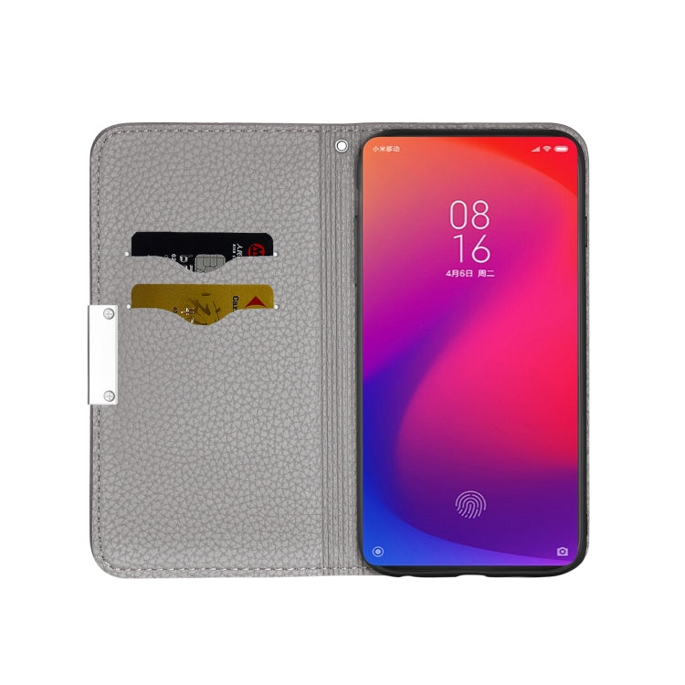 For Xiaomi Redmi K20 / K20 Pro Litchi Texture Horizontal Flip Leather Case with Holder & Card Slots