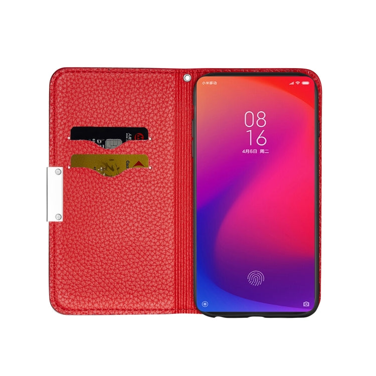 For Xiaomi Redmi K20 / K20 Pro Litchi Texture Horizontal Flip Leather Case with Holder & Card Slots