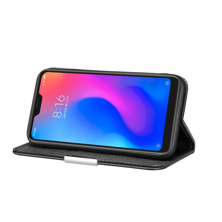 For Xiaomi Redmi Note 6 Pro Litchi Texture Horizontal Flip Leather Case with Holder & Card Slots