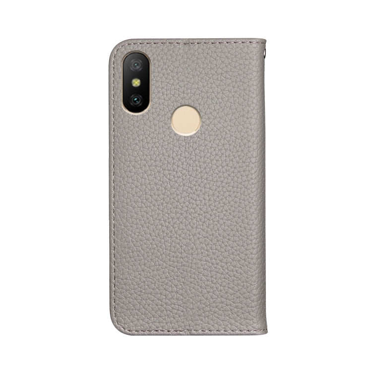 For Xiaomi Redmi Note 6 Pro Litchi Texture Horizontal Flip Leather Case with Holder & Card Slots