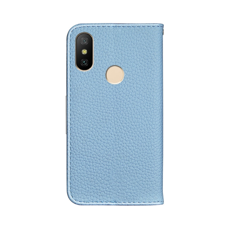For Xiaomi Redmi Note 6 Pro Litchi Texture Horizontal Flip Leather Case with Holder & Card Slots