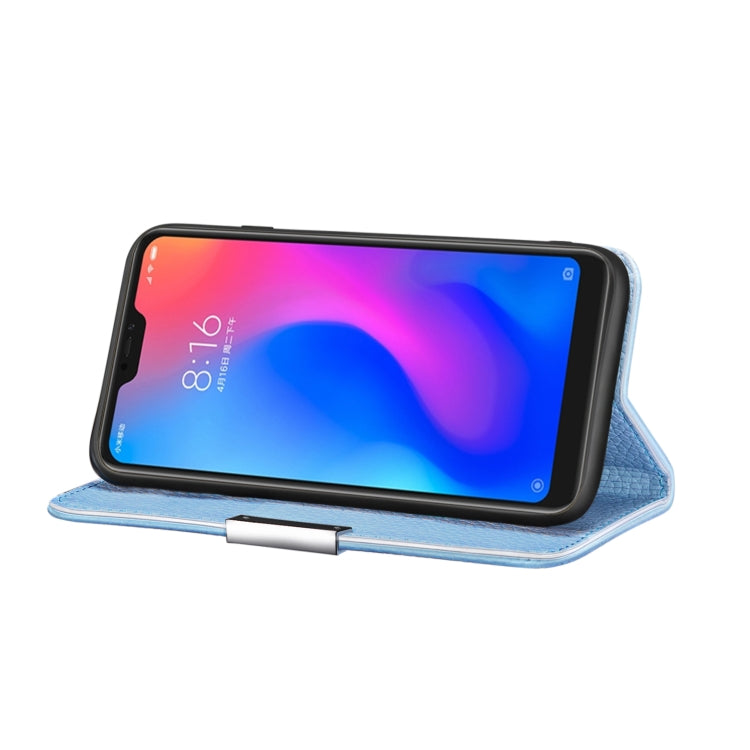 For Xiaomi Redmi Note 6 Pro Litchi Texture Horizontal Flip Leather Case with Holder & Card Slots