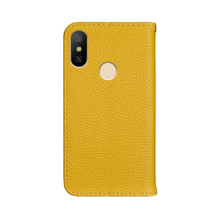 For Xiaomi Redmi Note 6 Pro Litchi Texture Horizontal Flip Leather Case with Holder & Card Slots