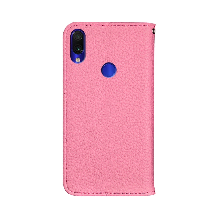 For Xiaomi Redmi Note 7 Pro Litchi Texture Horizontal Flip Leather Case with Holder & Card Slots