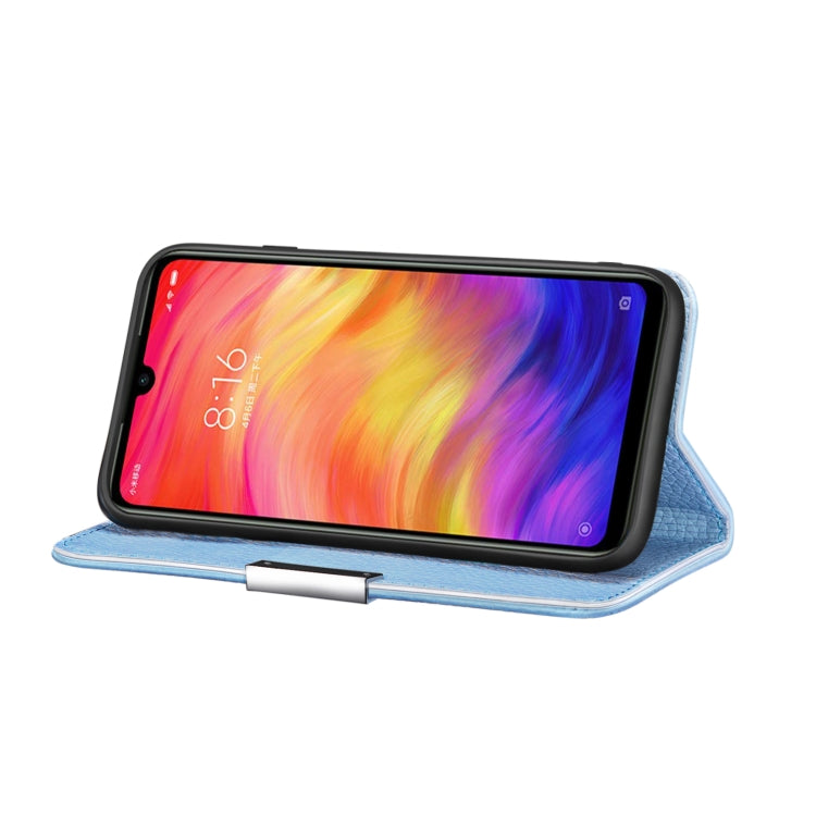 For Xiaomi Redmi Note 7 Pro Litchi Texture Horizontal Flip Leather Case with Holder & Card Slots