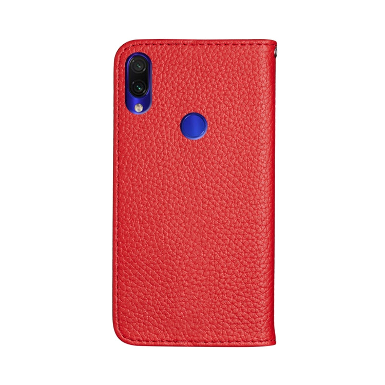 For Xiaomi Redmi Note 7 Pro Litchi Texture Horizontal Flip Leather Case with Holder & Card Slots