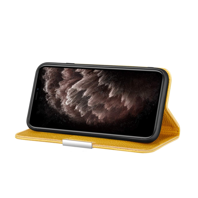 For iPhone 13 Pro Litchi Texture Horizontal Flip Leather Case with Holder & Card Slots