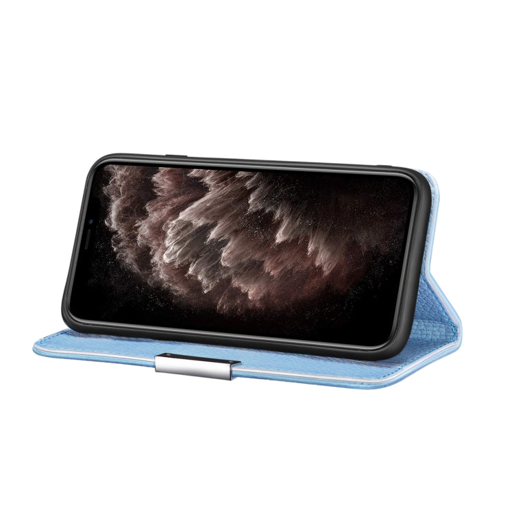 For iPhone 13 Pro Litchi Texture Horizontal Flip Leather Case with Holder & Card Slots