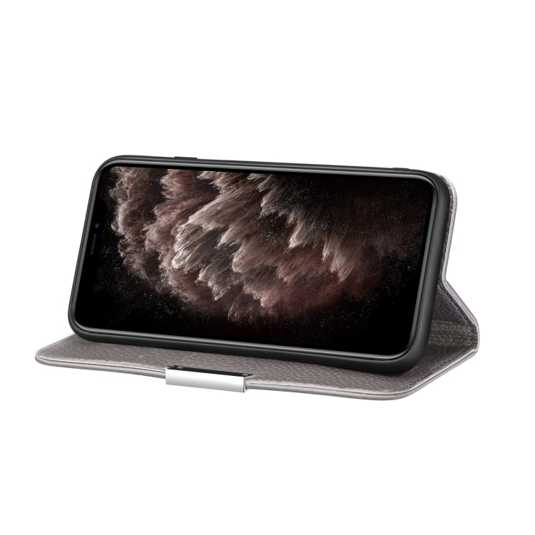 For iPhone 13 Pro Litchi Texture Horizontal Flip Leather Case with Holder & Card Slots