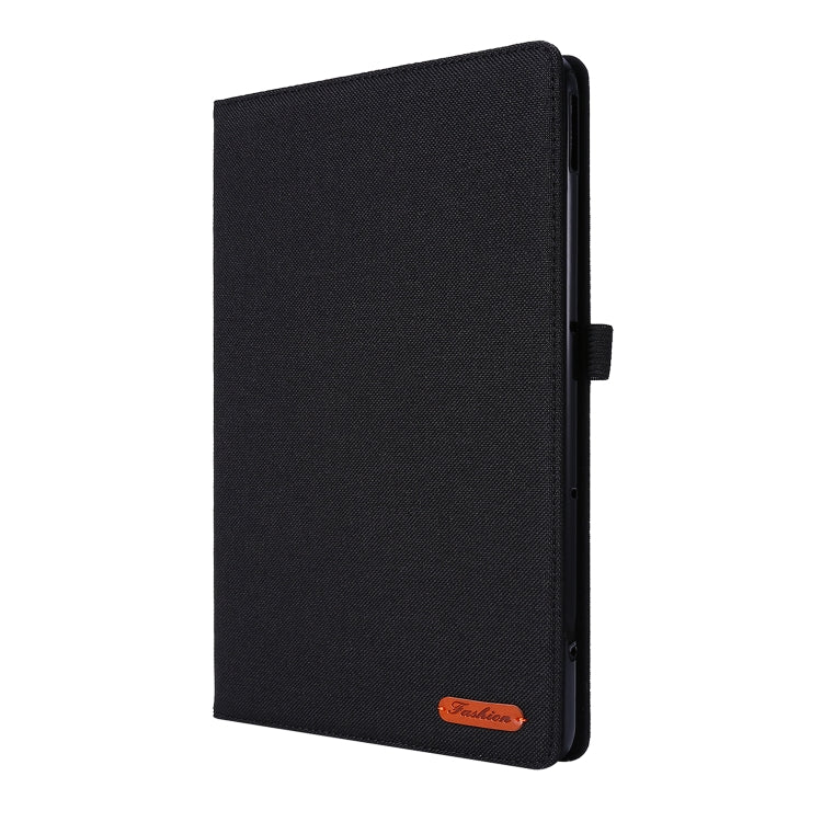 For Huawei MatePad 11 2021 Fabric Texture Horizontal Flip TPU Leather Case with Holder