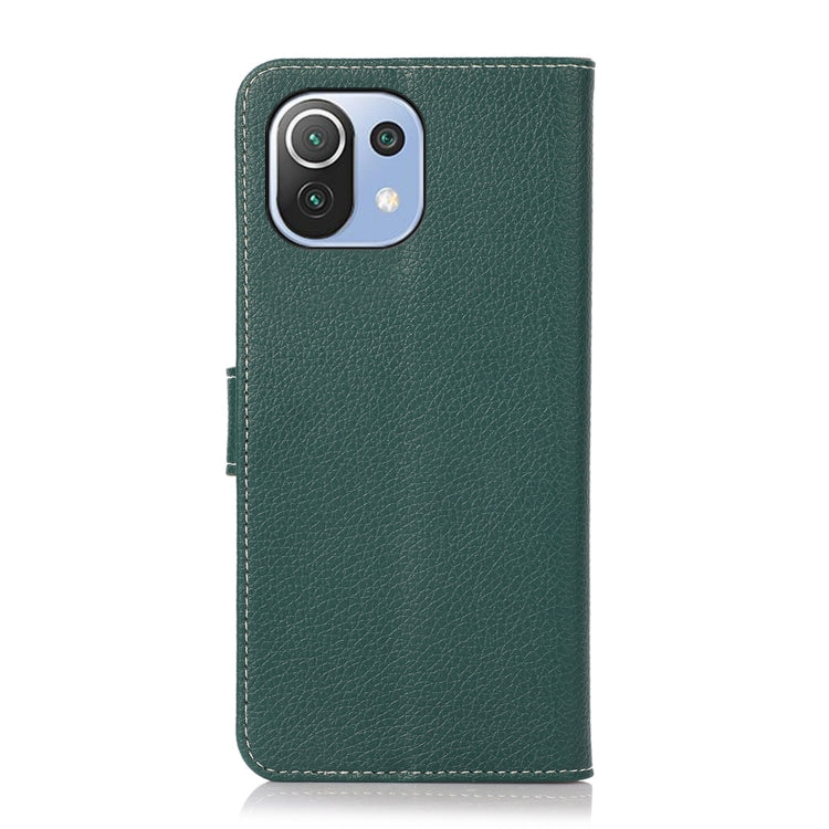 For Xiaomi Mi 11 Lite Litchi Texture PU + TPU Horizontal Flip Leather Case with Holder & Card Slots & Wallet