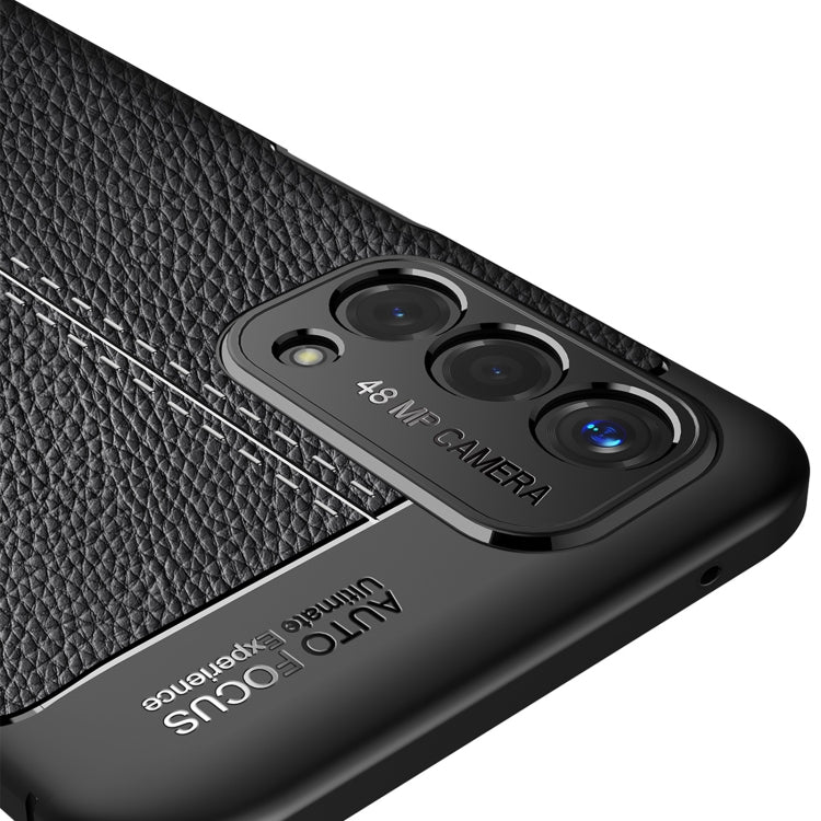 For OnePlus Nord N200 5G Litchi Texture TPU Shockproof Case