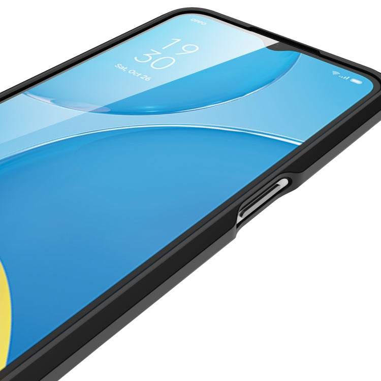 For OPPO A16 Litchi Texture TPU Shockproof Case