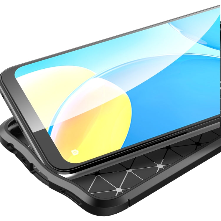 For OPPO A16 Litchi Texture TPU Shockproof Case