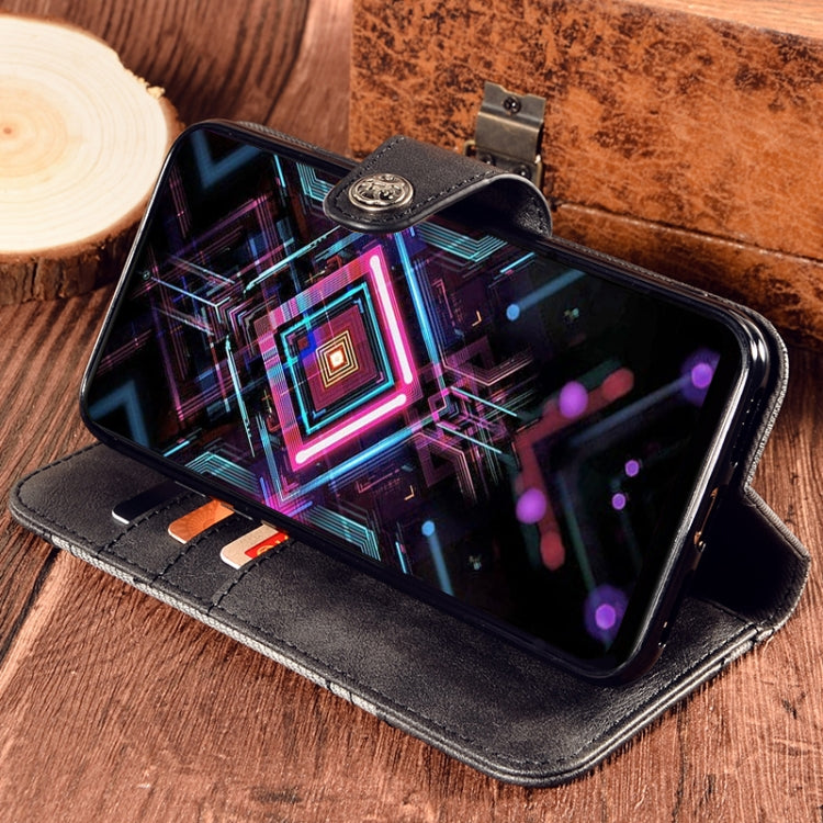 For Xiaomi Poco F3 GT Contrast Color Splicing Retro Texture Horizontal Flip PU Leather Case with Card Slots & Holder & Wallet