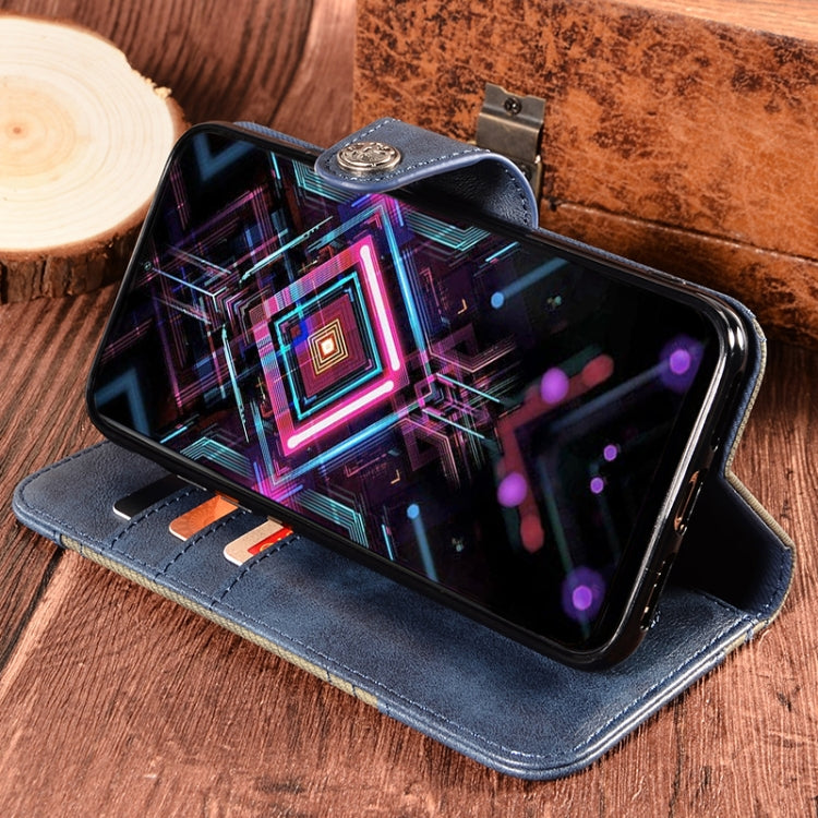 For Xiaomi Poco F3 GT Contrast Color Splicing Retro Texture Horizontal Flip PU Leather Case with Card Slots & Holder & Wallet