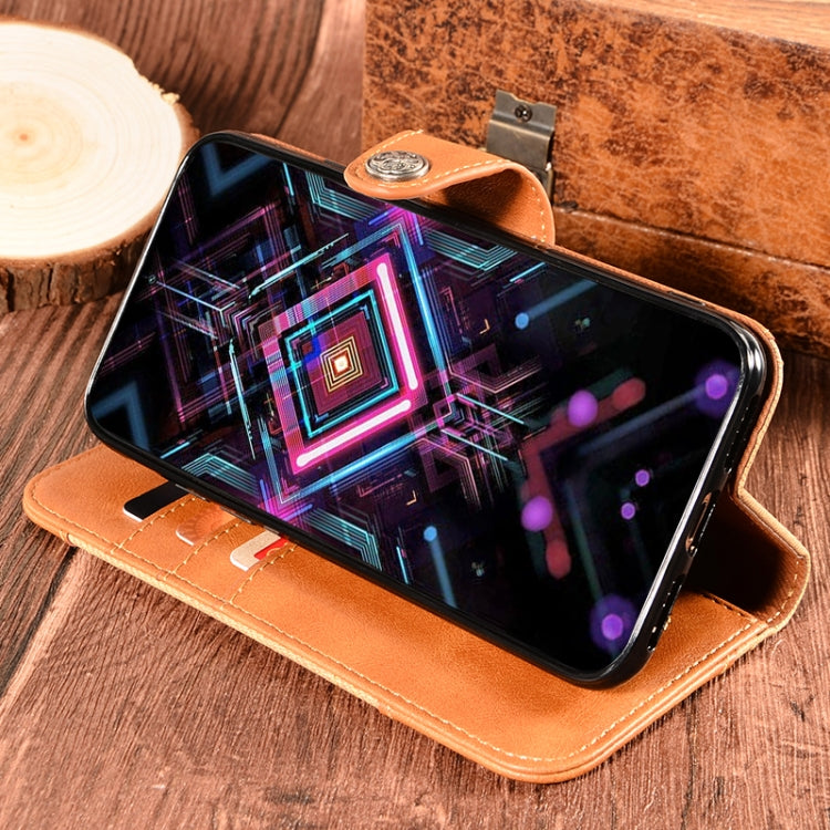 For Xiaomi Poco F3 GT Contrast Color Splicing Retro Texture Horizontal Flip PU Leather Case with Card Slots & Holder & Wallet