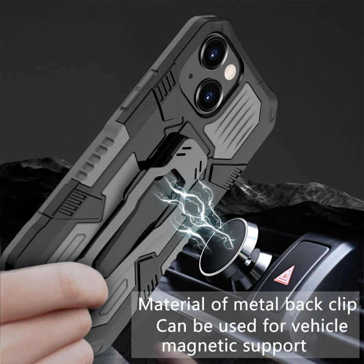 For iPhone 13 mini Machine Armor Warrior Shockproof PC + TPU Protective Case