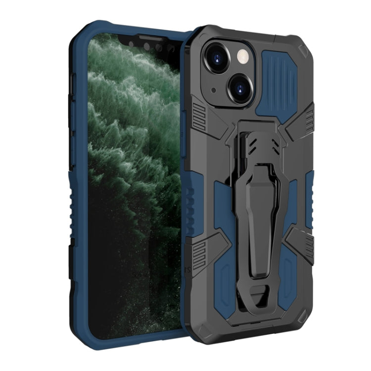 For iPhone 13 mini Machine Armor Warrior Shockproof PC + TPU Protective Case