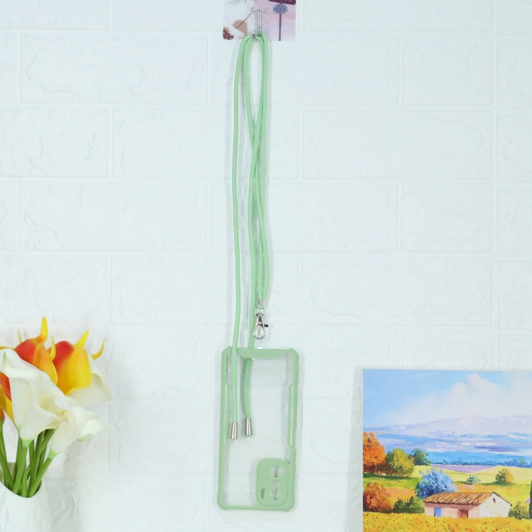 For Xiaomi Redmi K40 CN Version/K40 Pro CN Version/Mi 11i Overseas Version/Poco F3 Acrylic + Color TPU Shockproof Case with Neck Lanyard