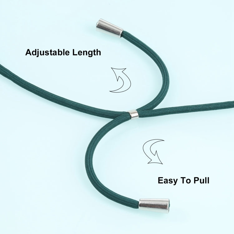 For Xiaomi Redmi Note 10 Pro Max Acrylic + Color TPU Shockproof Case with Neck Lanyard