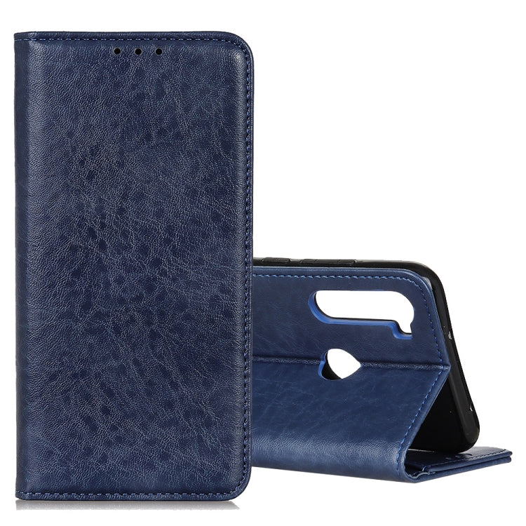 For Xiaomi Redmi Note 8T Magnetic Retro Crazy Horse Texture Horizontal Flip Leather Case with Holder & Card Slots