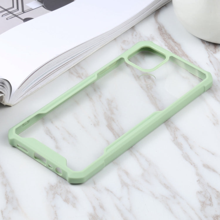For OPPO A15 Acrylic + Color TPU Shockproof Case